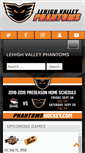 Mobile Screenshot of phantomshockey.com